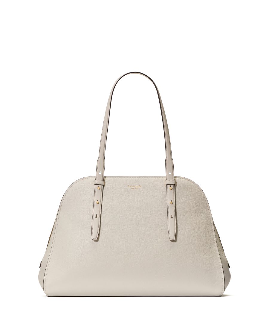 

Большая сумка-органайзер Do It All из зернистой кожи Maise kate spade new york, Cashew Milk