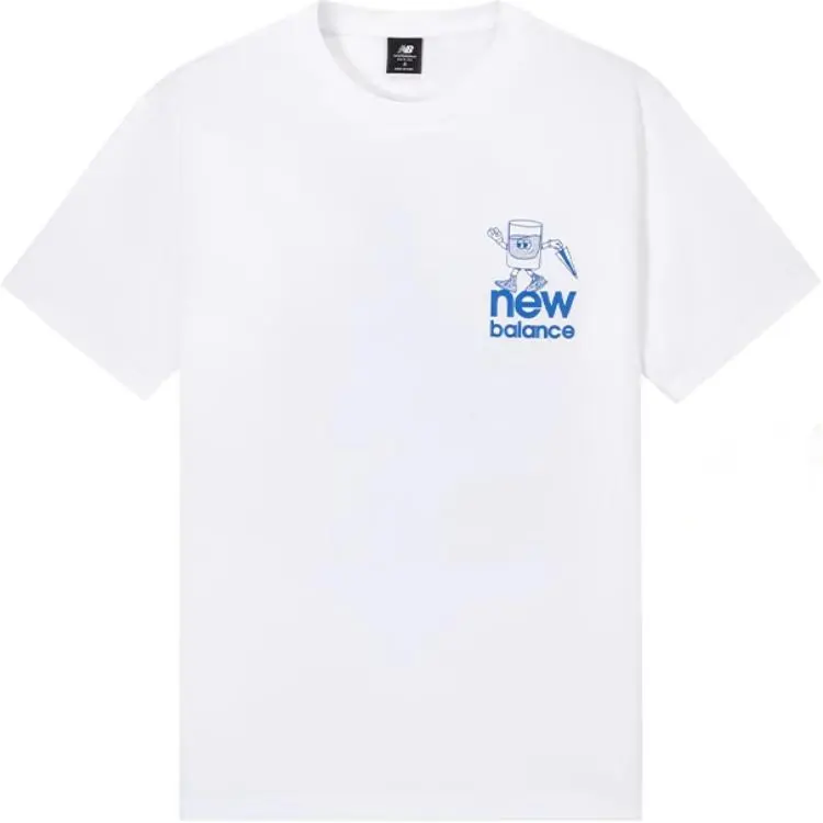 

Футболка мужская белая New Balance, белый