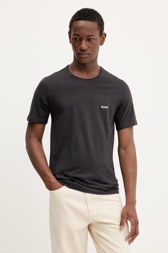 

Набор из 3 хлопковых футболок tshirtrn 3p classic BOSS, зеленый