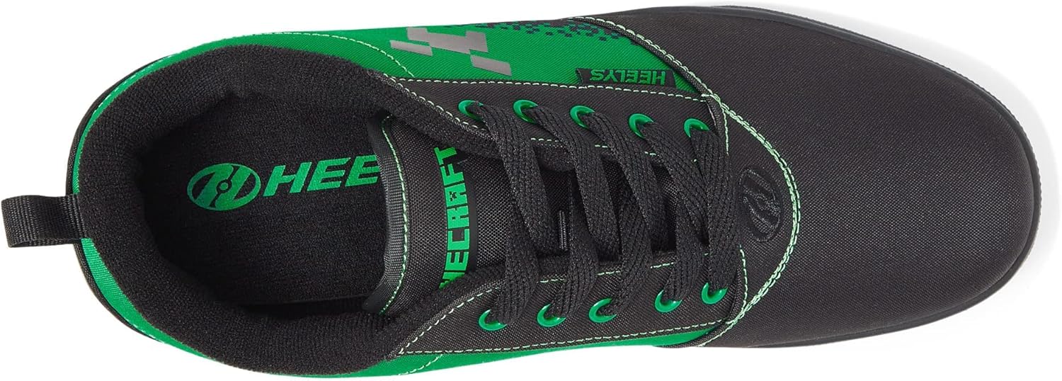 Кроссовки Heelys Mens Pro 20 Minecraft, черный/зеленый — фото 2