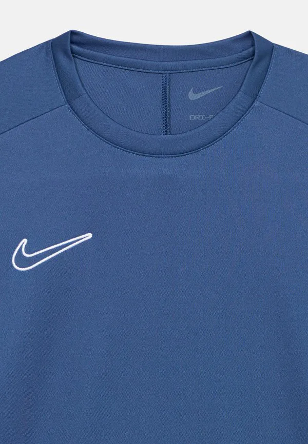 Спортивная футболка унисекс из быстросохнущей ткани Nike Performance, Mystic Navy/White — фото 4
