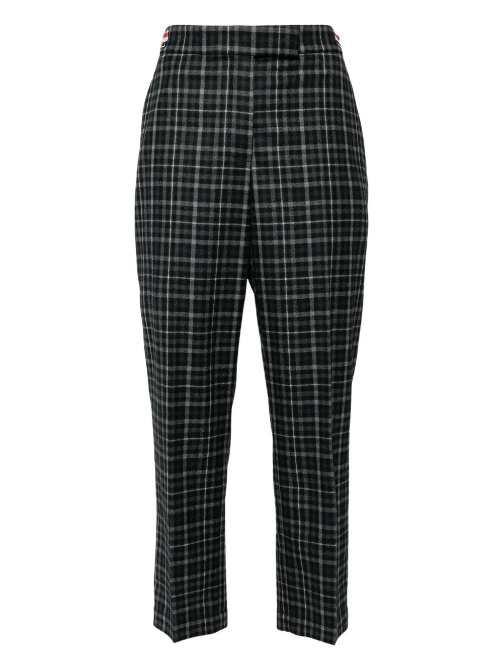 

Клетчатые брюки THOM BROWNE, серый