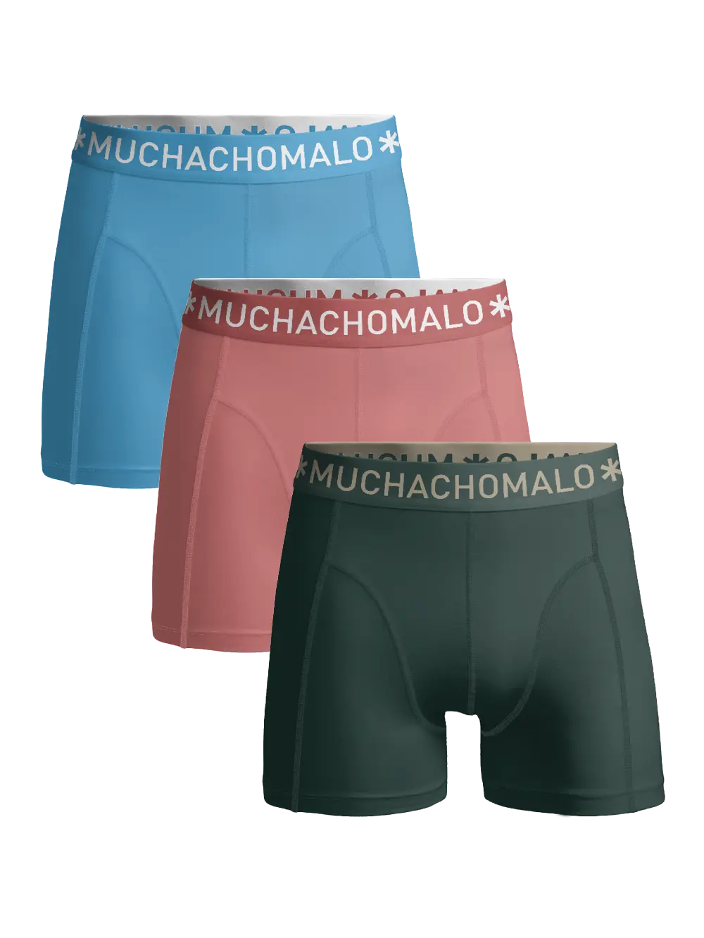 

Боксеры 3 шт трусы Muchachomalo, мультиколор