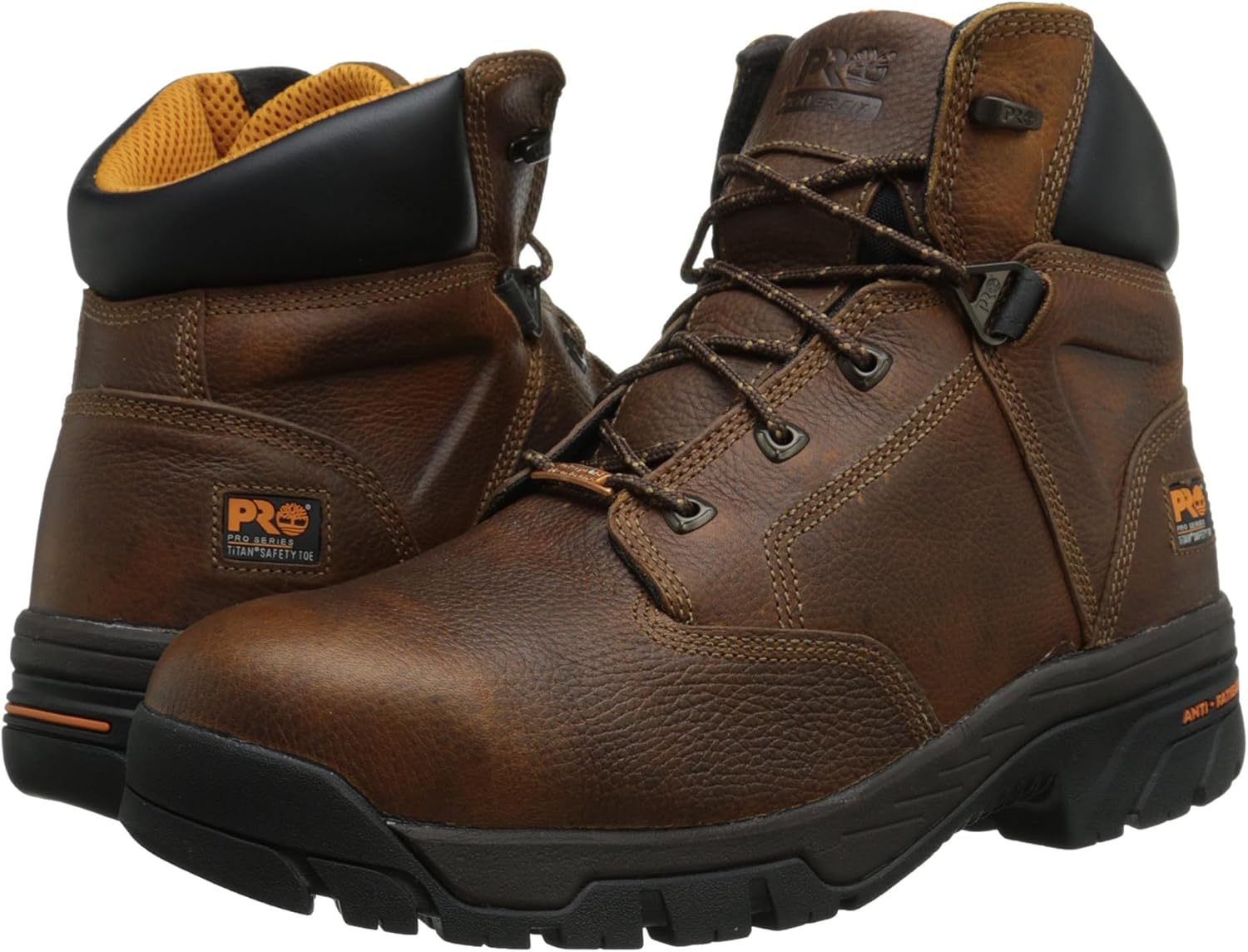 

Timberland PRO мужские Helix 6 дюймовые ботинки с Alloy защитным мысом и водонепроницаемостью, Brown-2024 New