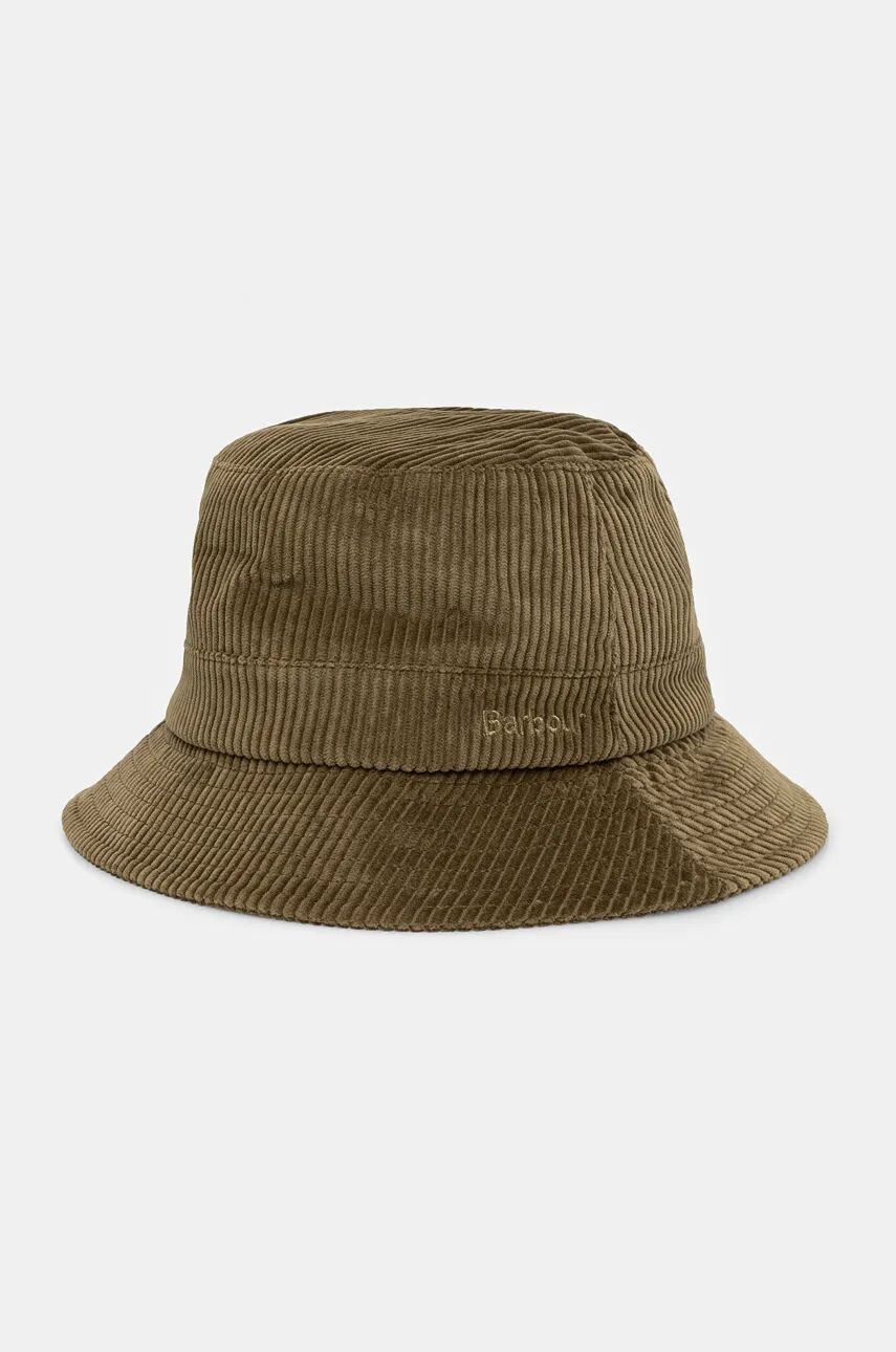

Вельветовая кепка Barbour, зеленый