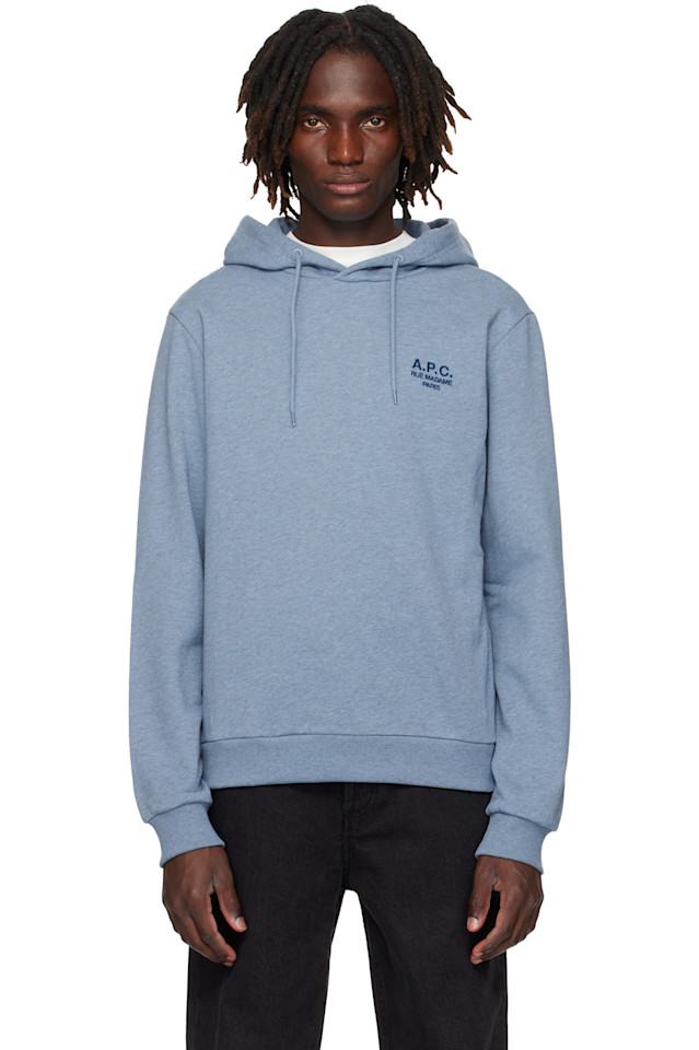 

Стандартный худи Rue Madame A.P.C., синий