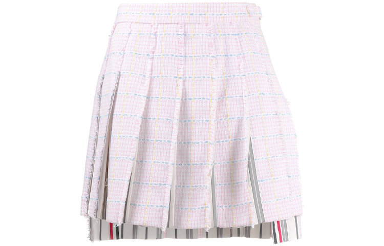 

THOM BROWNE Повседневная короткая юбка женская светло-розовые