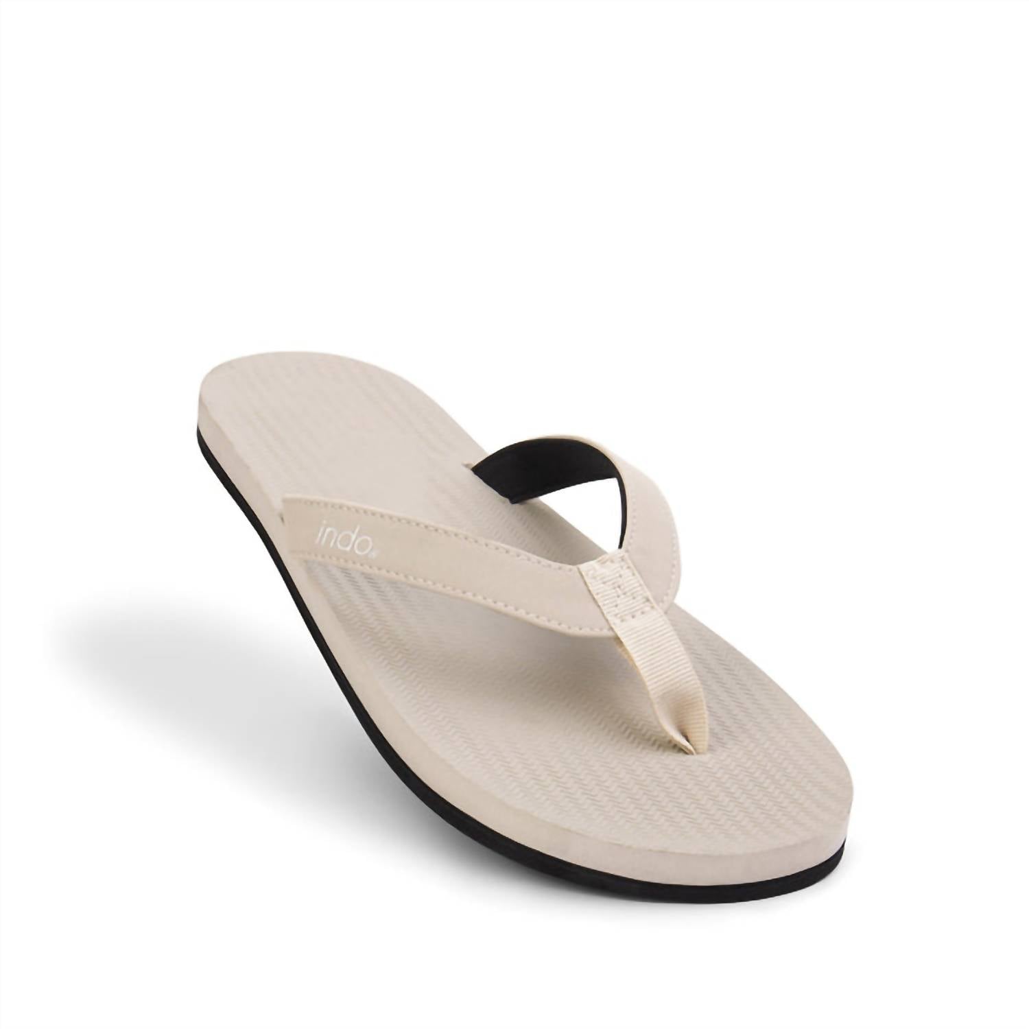 Женские шлепанцы Essential Flip Flop цвета морской соли Indosole, цвет sea salt