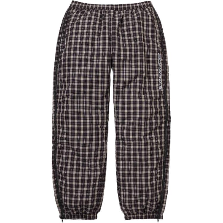 

Утепленные брюки FW25 Plaid вязаные Supreme, черный
