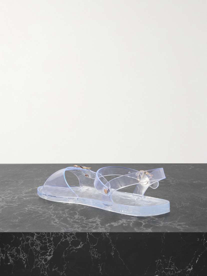 Сандалии Irini из переработанного ПВХ с открытой пяткой Ancient Greek Sandals, прозрачный — фото 3