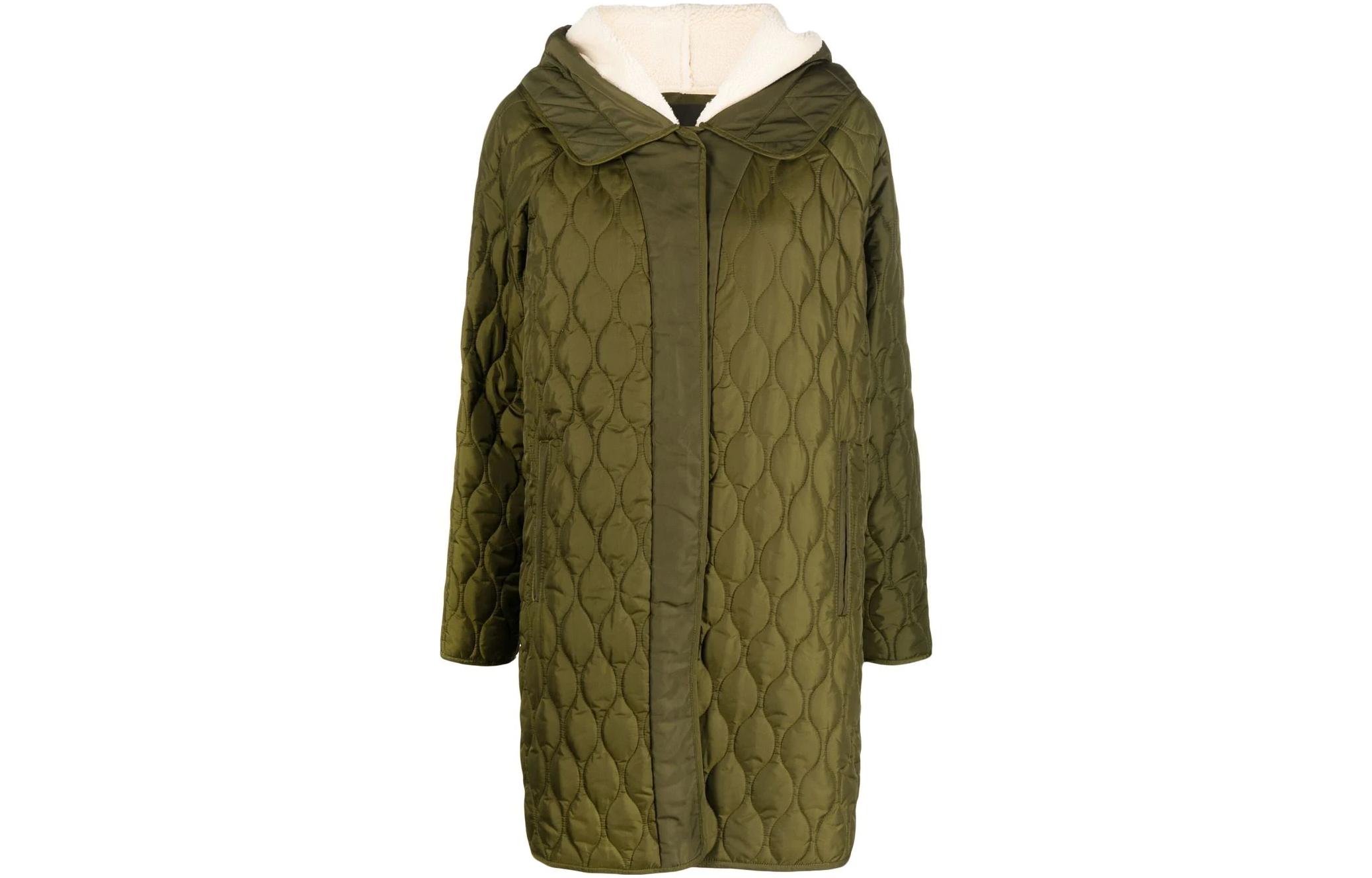 

PINKO Парка женская зеленая, Green