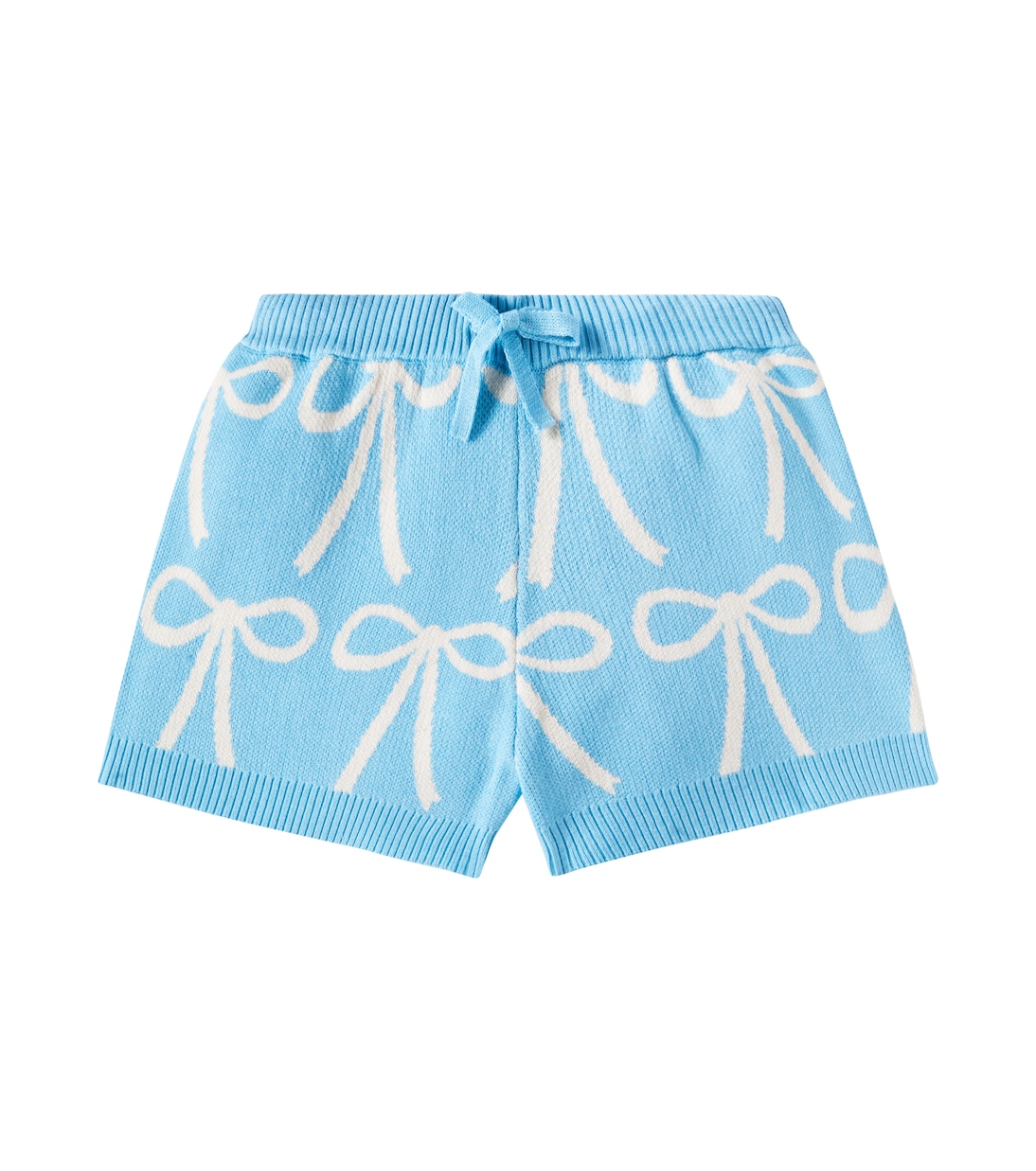 

Шорты вязаные хлопковые Bows Tinycottons, Dusty Blue