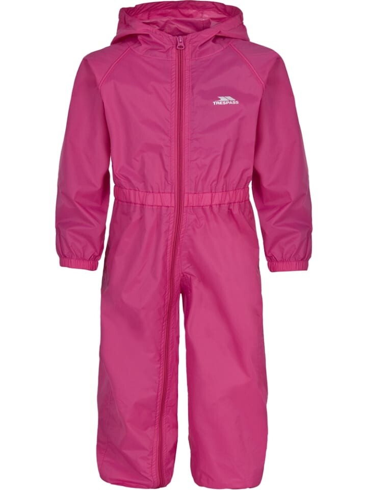 

Дождевик Trespass Kinder Regenset, розовый