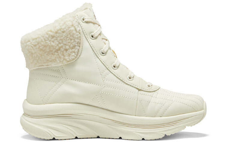 Зимние ботинки Skechers женские на шнуровке, белый — фото 2