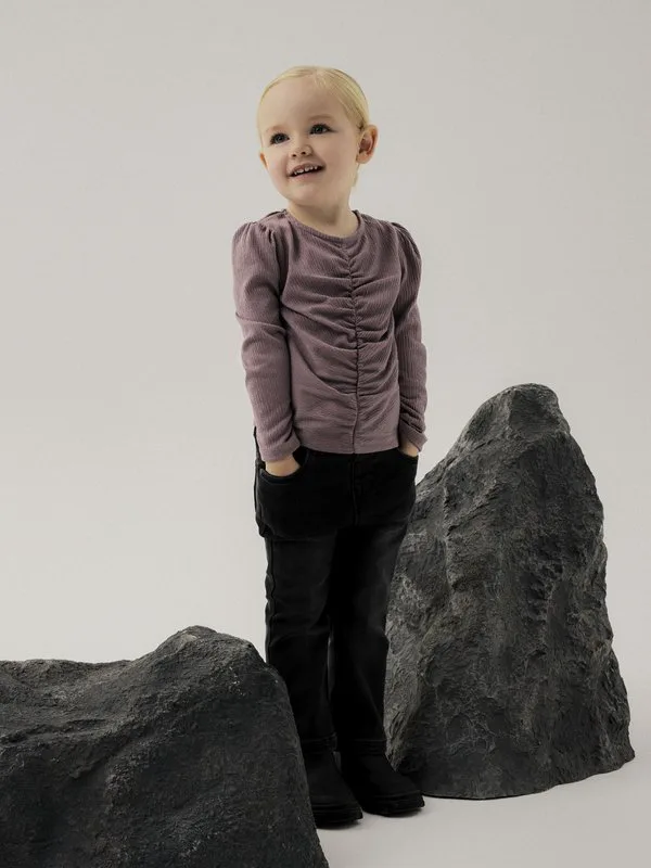 Джинсы прямого кроя nmfsalli Name It, Black Denim