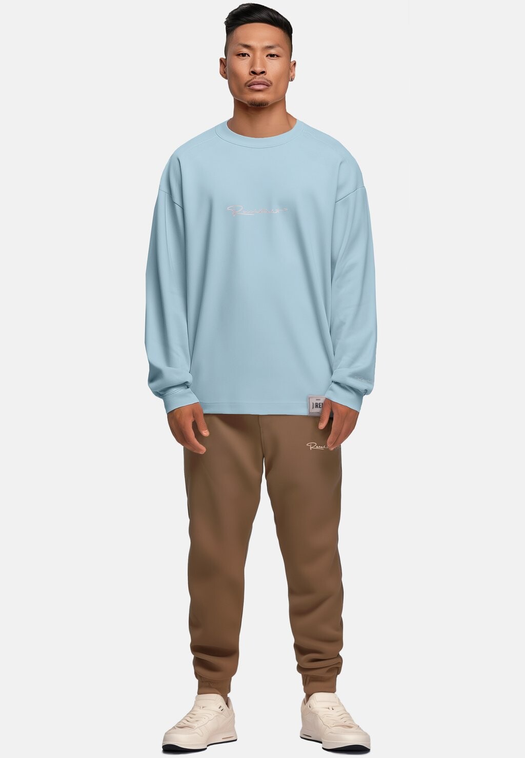 

Толстовка LONGSLEEVE Reichstadt, светло-голубой