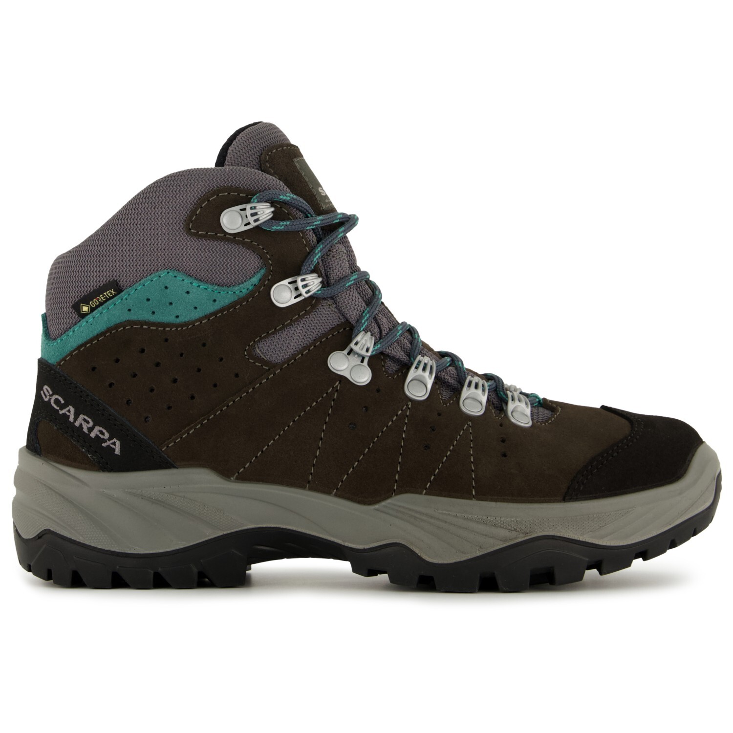 

Ботинки для прогулки Scarpa Women's Mistral GTX, цвет Smoke/Lagoon