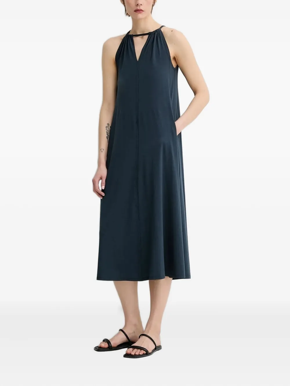 

Платье миди с завязкой на шее Marc O'Polo