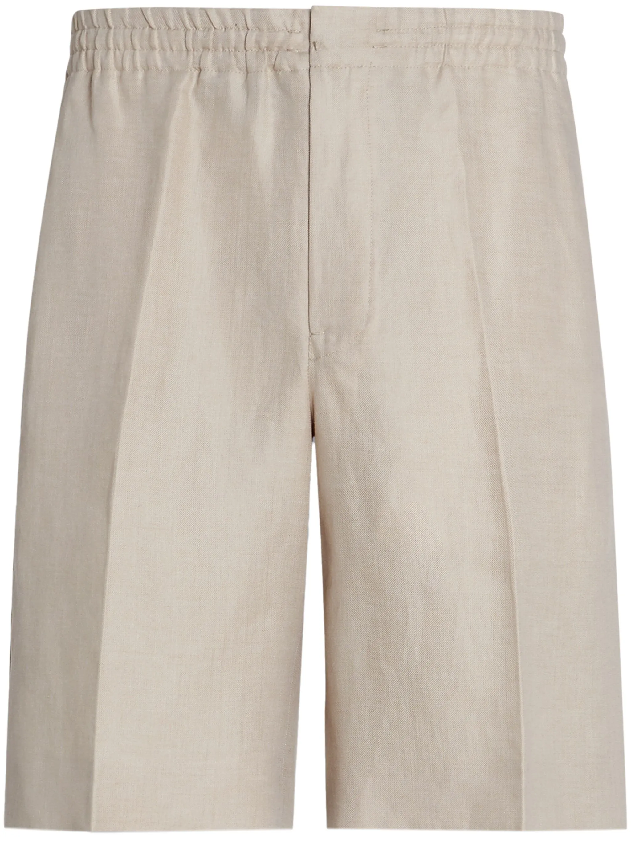 

Льняные шорты Zegna, бежевый