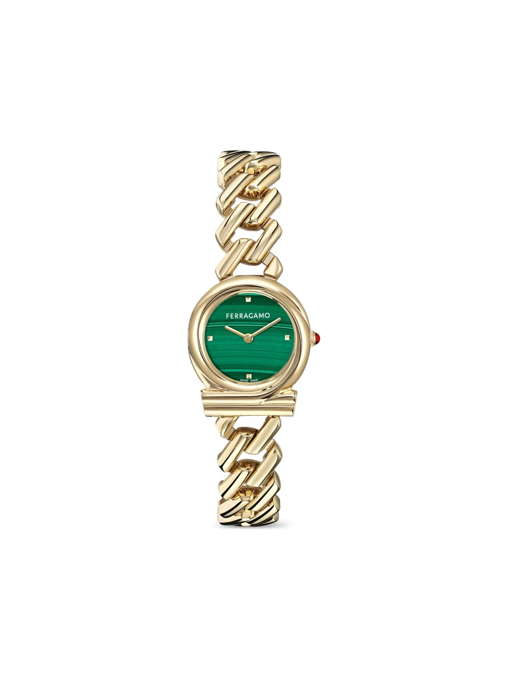 

Наручные часы Gancini Twisted 28 мм Ferragamo, золотой