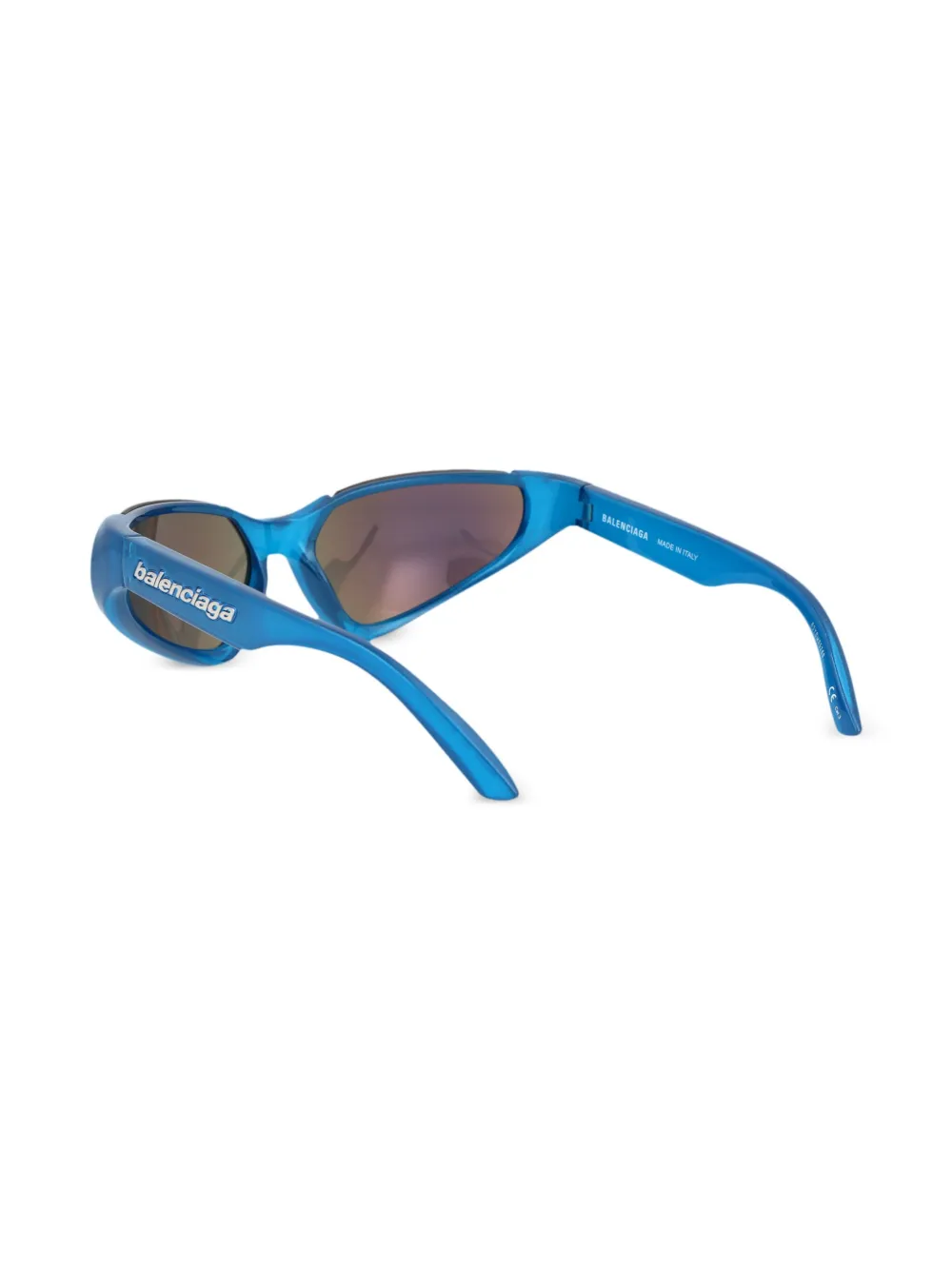 Солнцезащитные очки Xpander в оправе 'кошачий глаз' Balenciaga Eyewear, синий — фото 4