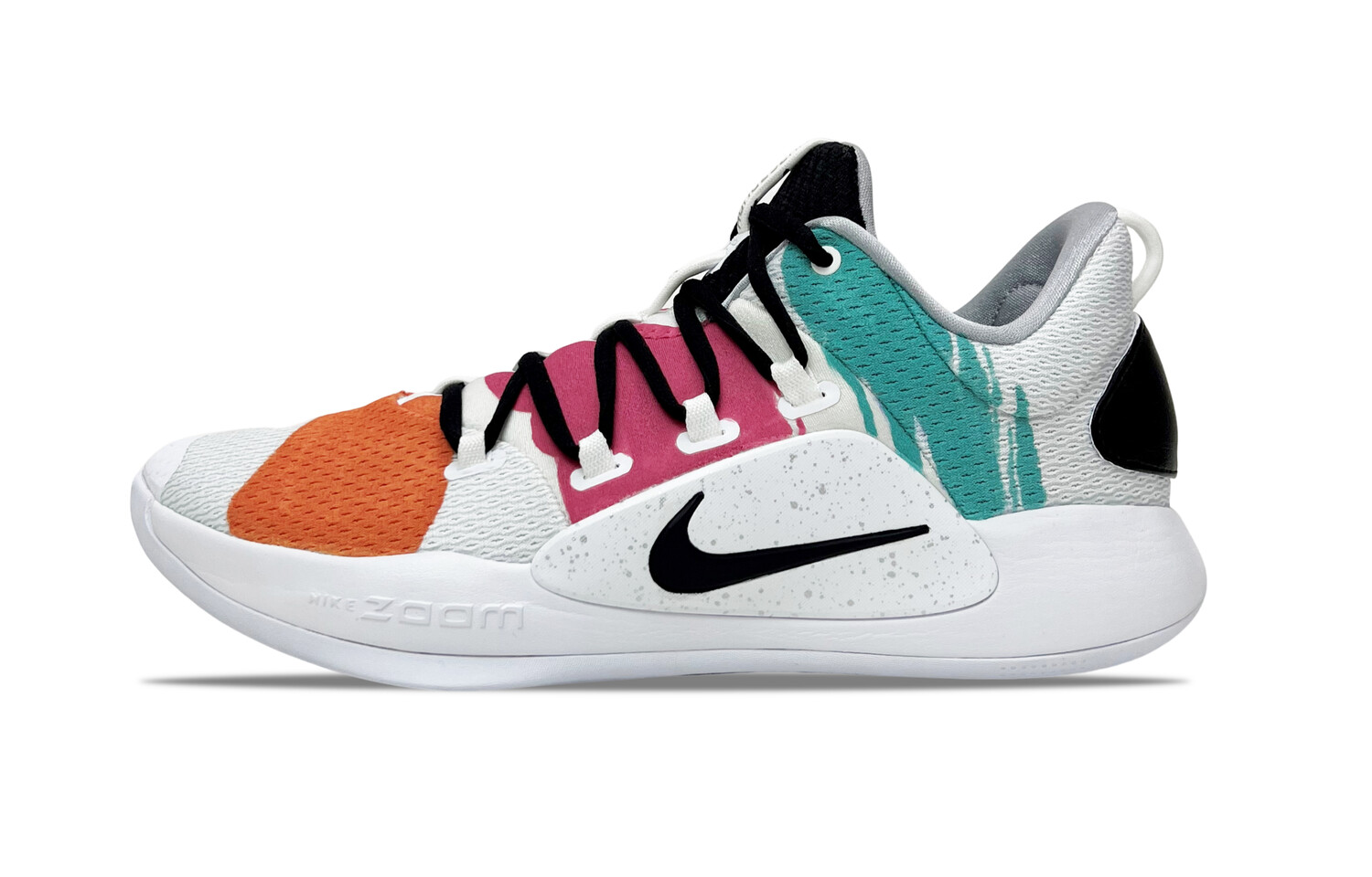 

Мужские баскетбольные кроссовки Nike Hyperdunk X, Greenish-pink-orange contrast
