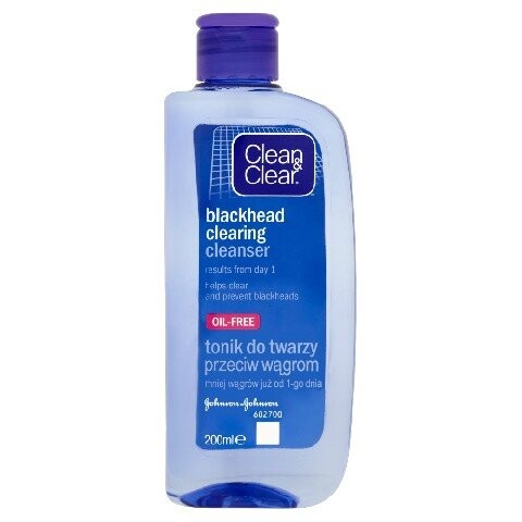 

Clean & Clear, очищающий тоник для лица против черных точек, 200 мл