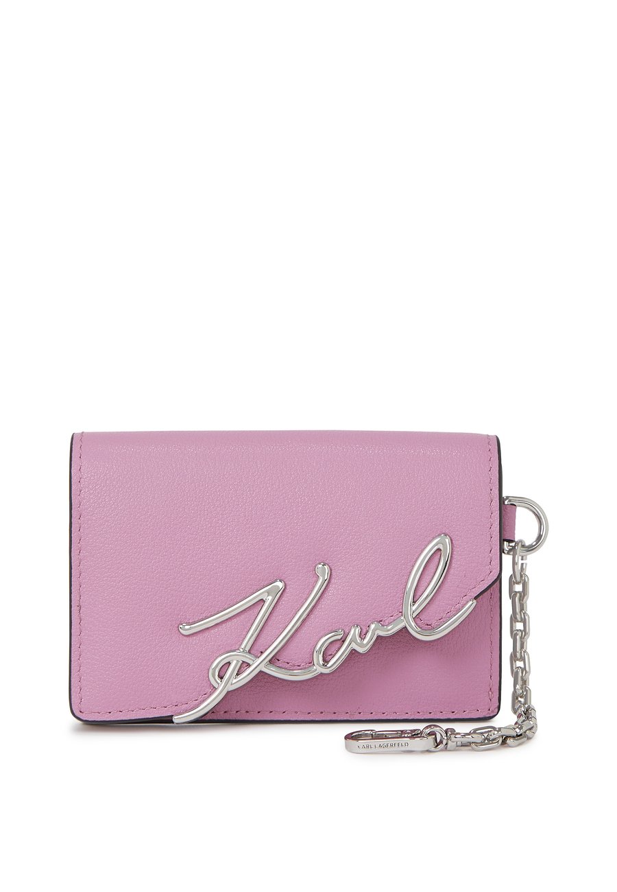 

Кошелек KARL LAGERFELD SIGNATURE CARD HOLDER, Cyclamen/Pink