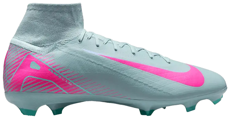 

Кроссовки Nike Zoom Mercurial Superfly 10 Pro FG 'Prism Pack', бирюзовый