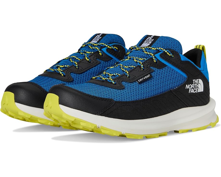 

Детские водонепроницаемые ботинки для походов The North Face Fastpack Hiker (маленькие дети/дети постарше) The North Face Kids, Hero Blue/Tnf Black