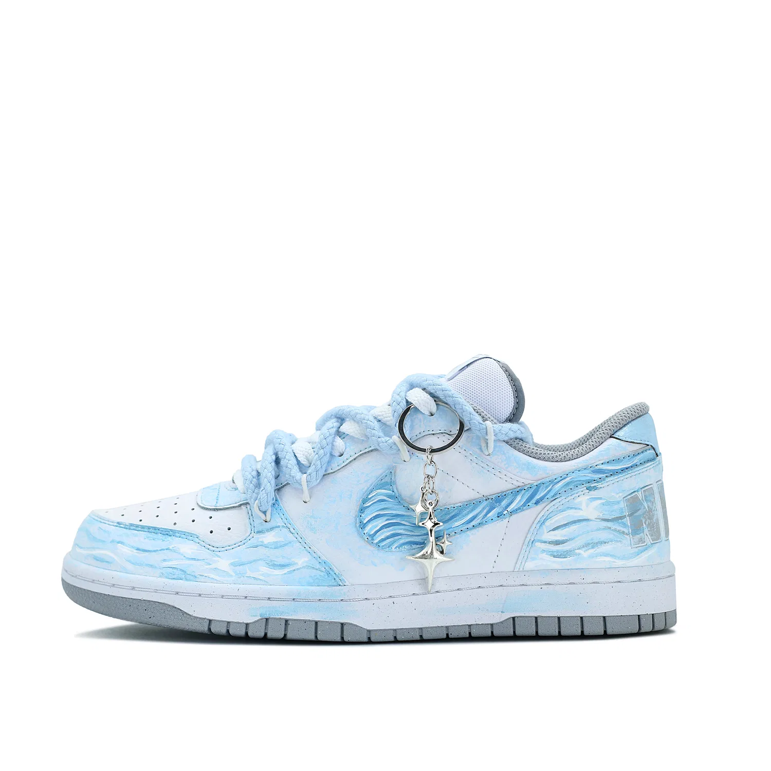 Кеды Nike Big Low серые