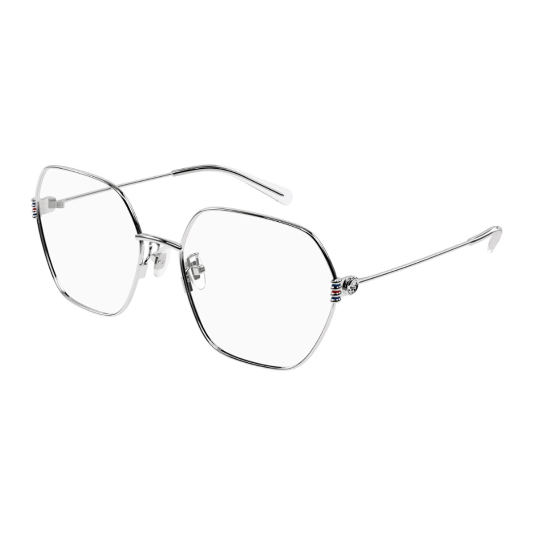 

GUCCI Очки с геометрической оправой, Silver