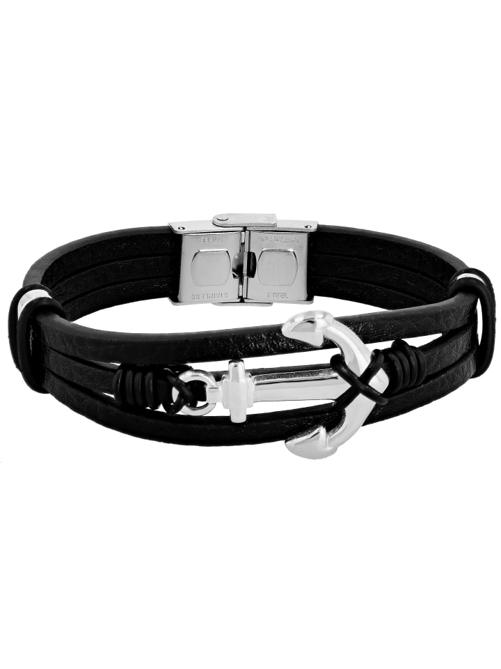 

Adeliás Мужской кожаный кулон черного цвета