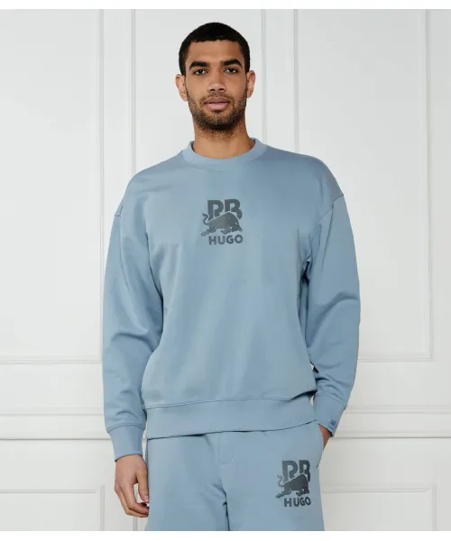 

Толстовка dahrain_rb Oversize fit Hugo, синий