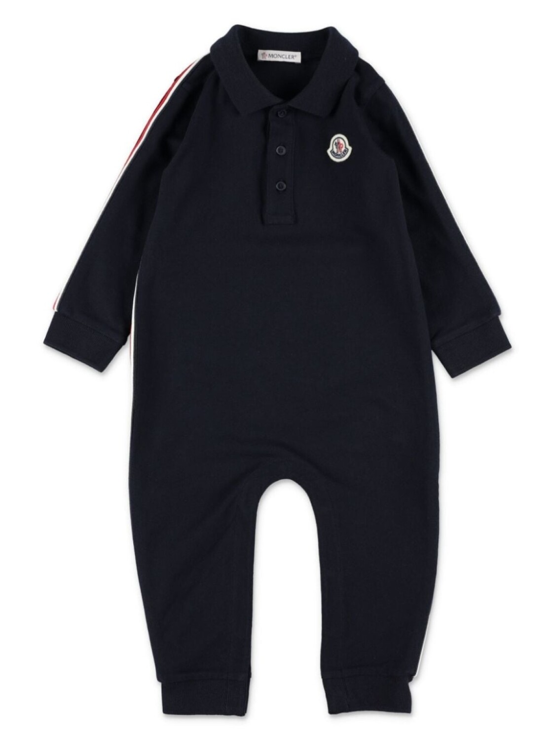 

Moncler Enfant пижама с нашивкой-логотипом, черный