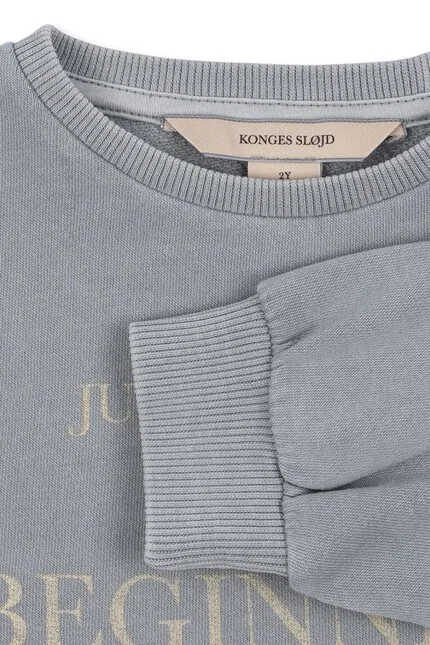 Худи детское LAI SWEAT SHIRT Konges Sløjd, голубой — фото 4