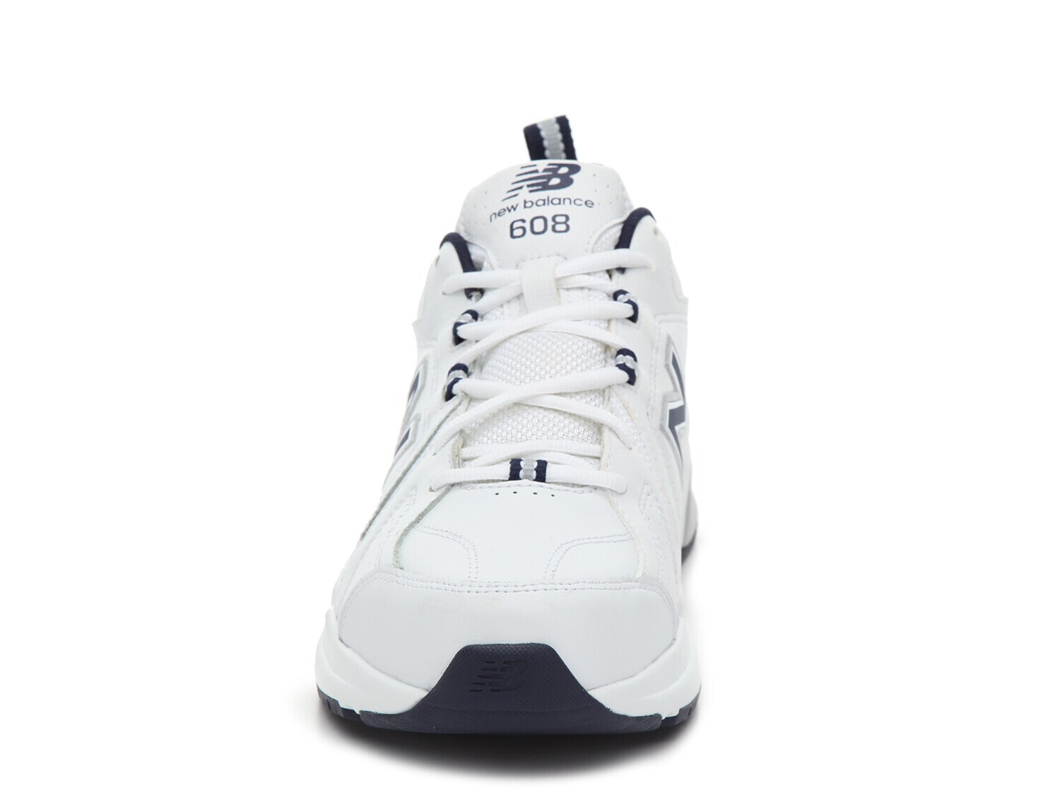 Кроссовки мужские New Balance 608 V5, белый / темно-синий — фото 2