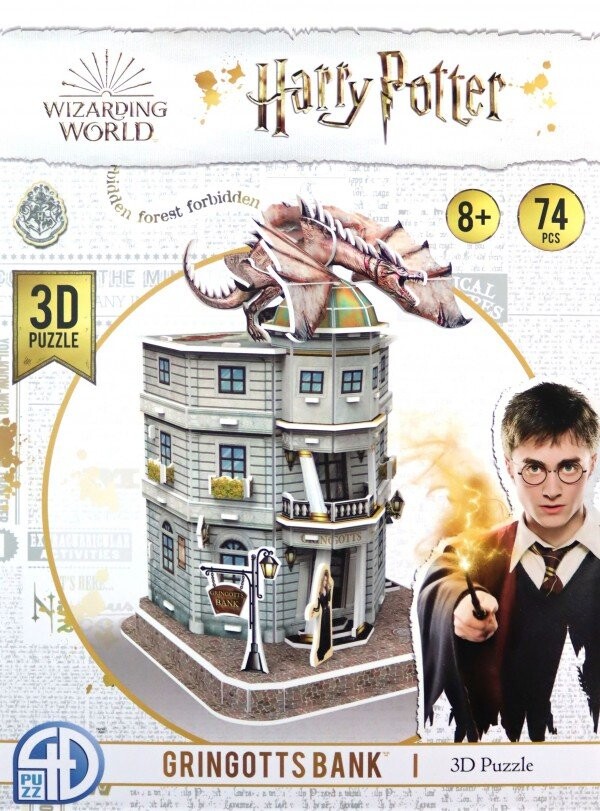 

Гарри Поттер Косой Переулок Гринготтс 74 шт. 3D UK-L
