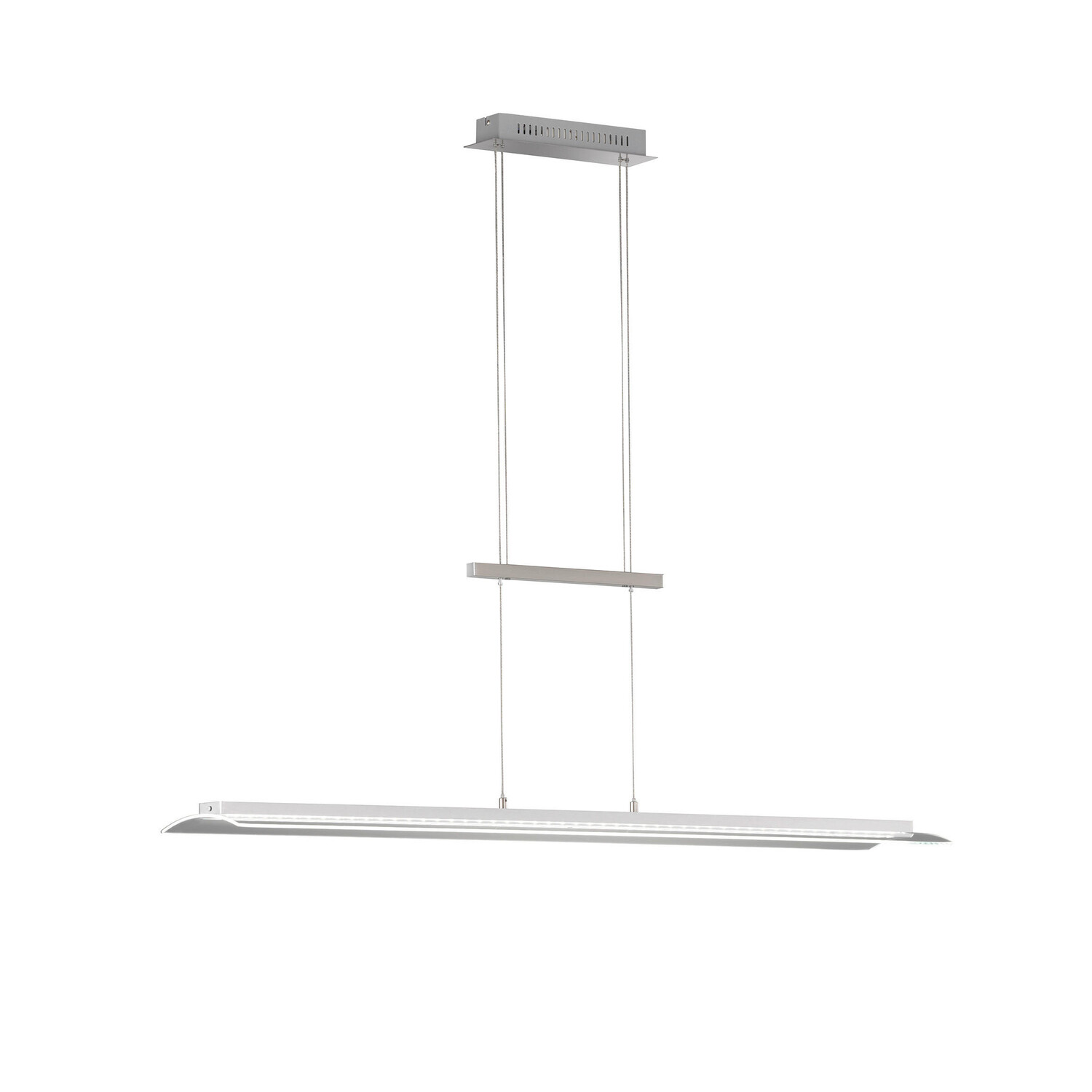 

Светодиодная подвесная лампа Fischer & Honsel, 22x125 см, хром/никельа