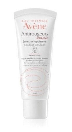 

Avene Antirougeurs Jour, успокаивающая эмульсия для лица SPF 30, 40 мл