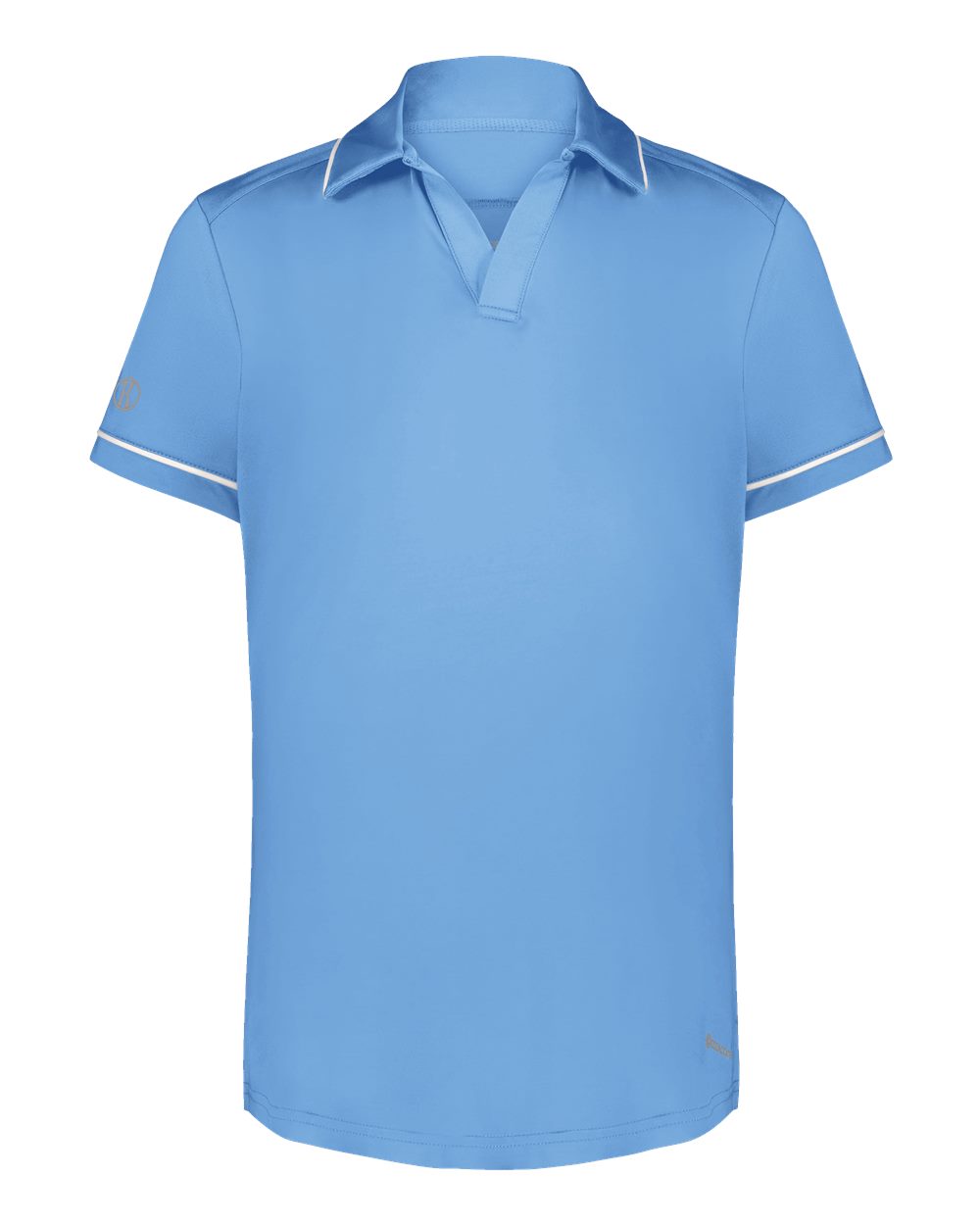 

Женское поло CoolCore Holloway, цвет columbia blue/ white
