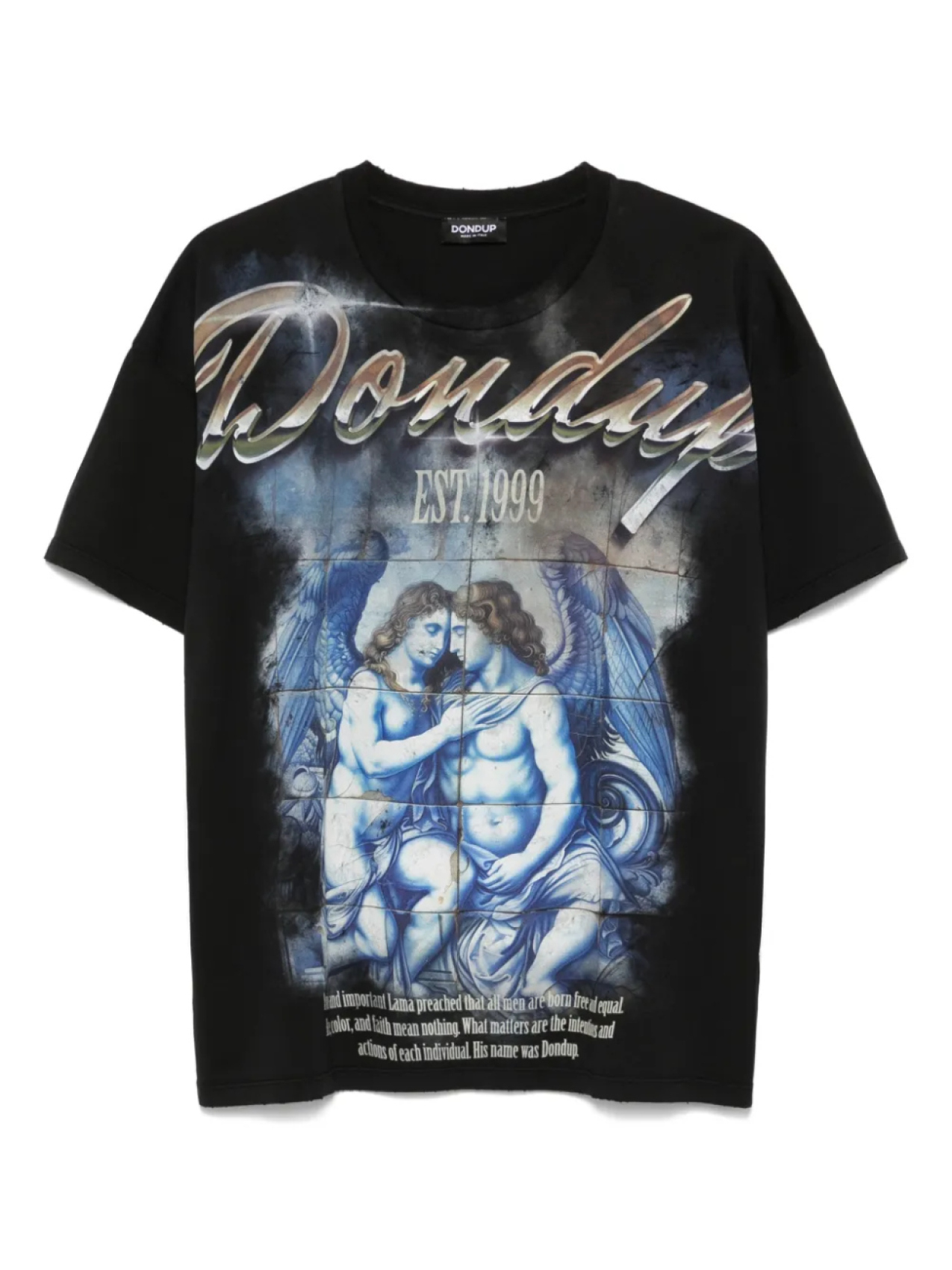 

Футболка с логотипом DONDUP, черный