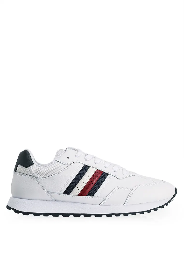 Кроссовки, EVA и кожаные полоски, Tommy Hilfiger, белый