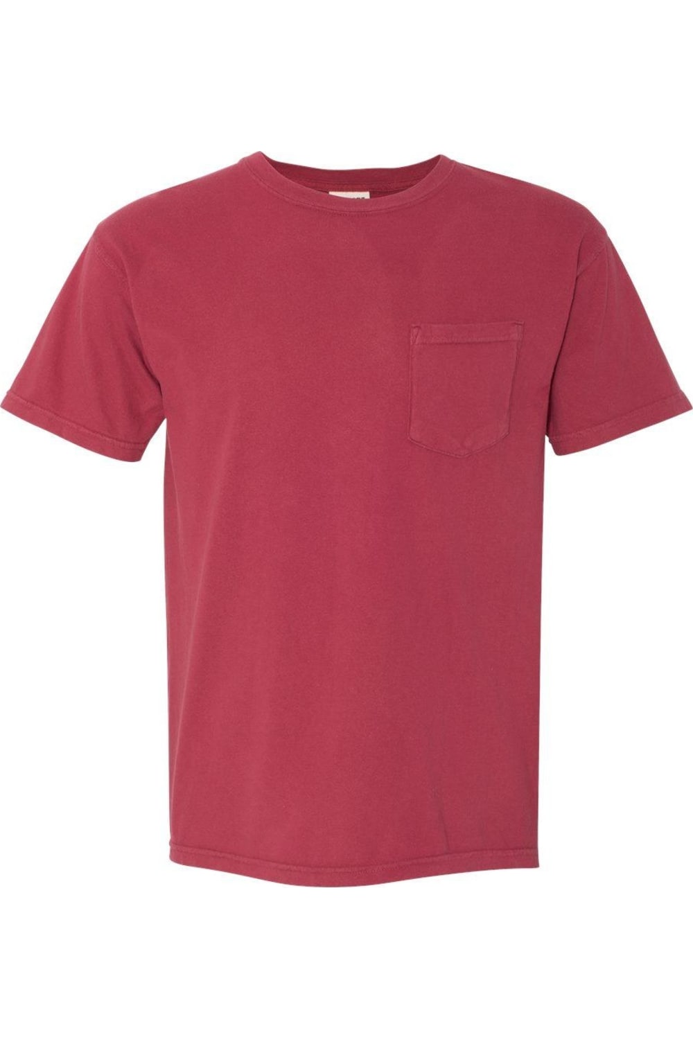 

Футболка Comfort Colors Garment-Dyed Heavyweight Pocket, цвет chili