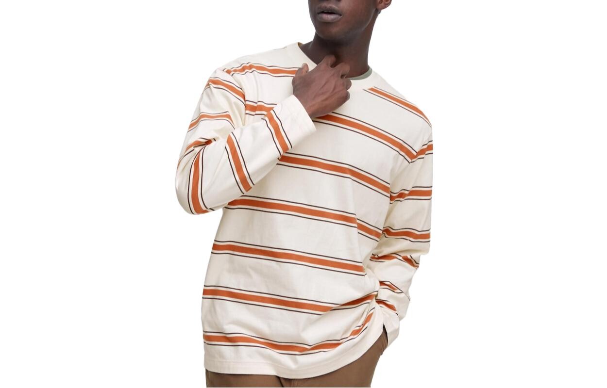 

Футболка унисекс молочно-белая Uniqlo, слоновая кость