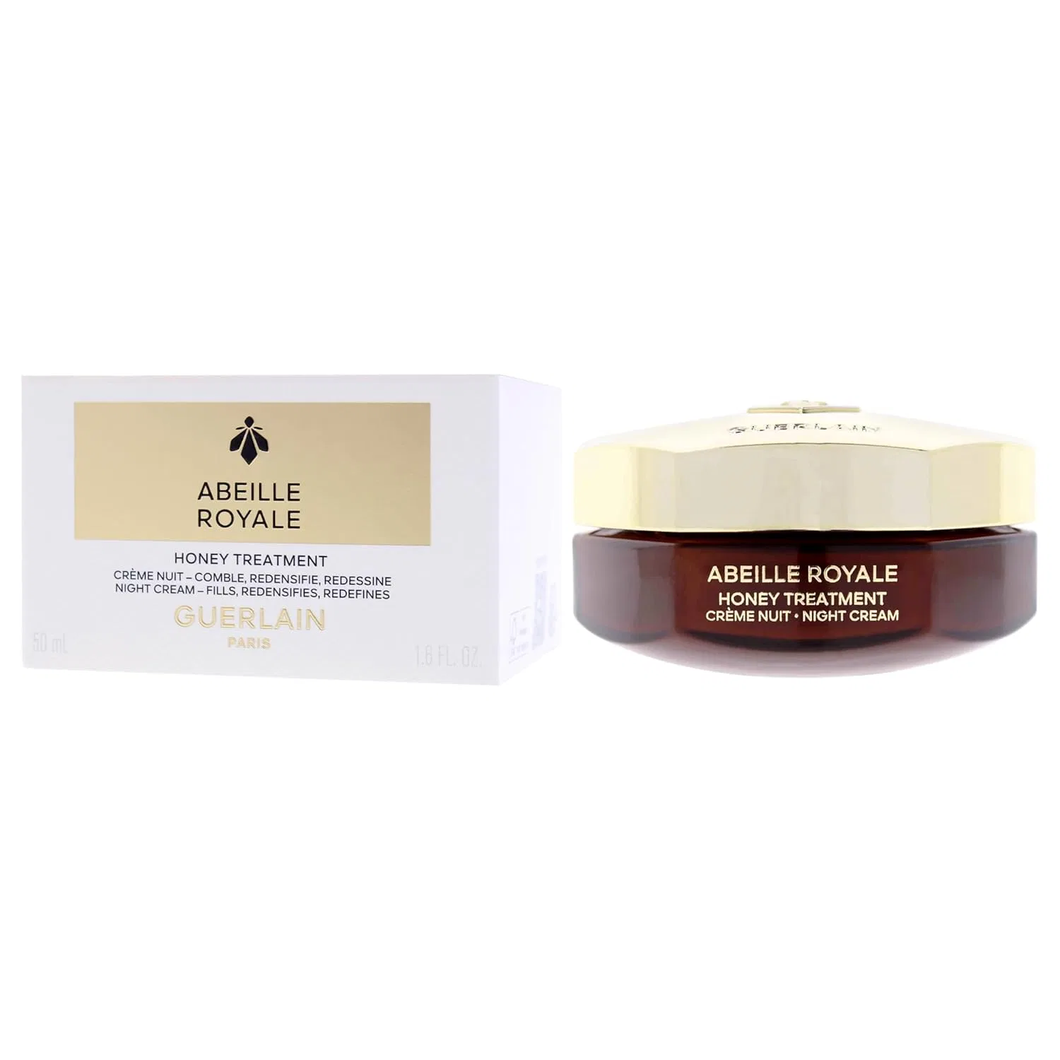 Крем для лица Guerlain — Ночной «Abeille Royale Honey Treatment» от, 50 мл — фото 4