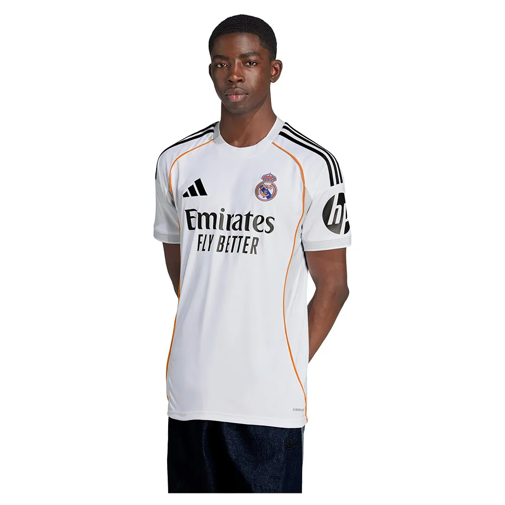 

Футболка с коротким рукавом adidas Real Madrid 25/26 home, белый
