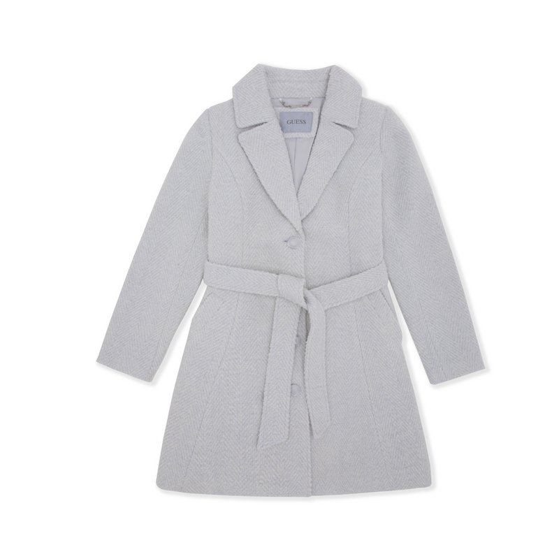 

GUESS Женское пальто F0DF серое белое, F0DF-Gray White