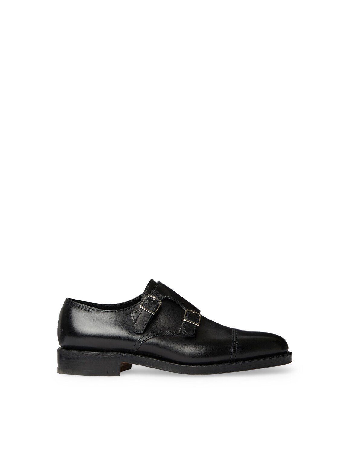 

Туфли William с кожаным ремешком John Lobb, черный
