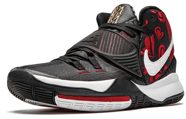 Кроссовки sneaker room x kyrie 6 Nike, черный — фото 2